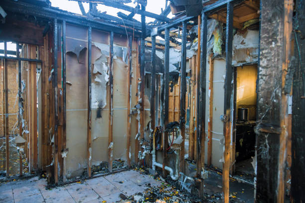 Professional Fire Damage Repair technician working in Fernandina Beach, FL